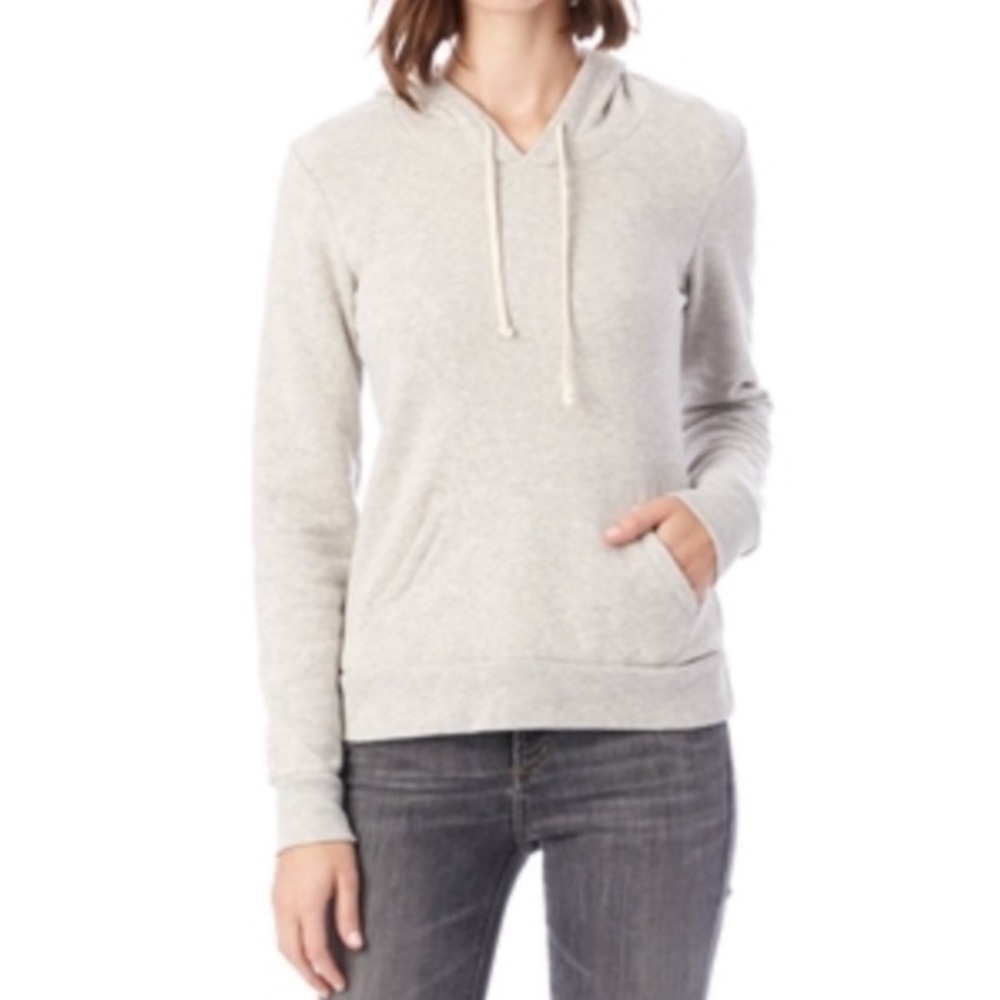 Alternative Apparel Gray Eco Fleece Hoodie
